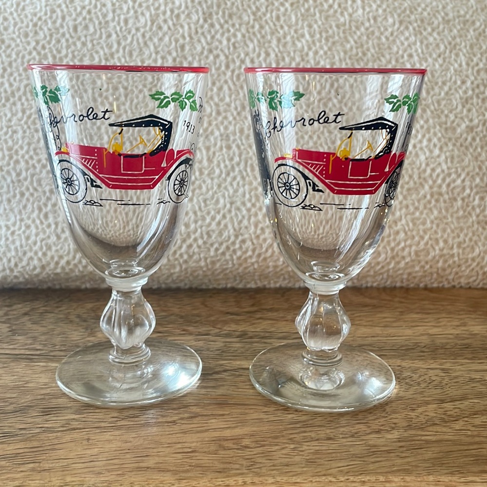 ♥️Set of 2 Vintage Libby glasses